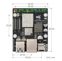 Papan Pengembangan ESP32-P4-WIFI6-POE-ETH Terintegrasi dengan ESP32-C6 yang Mendukung PoE Ethernet