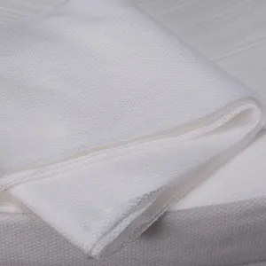 White Plain 100% PLA Degradable Spunlace Non-woven Fabric Roll