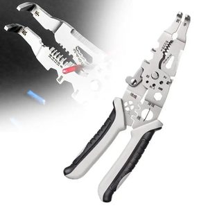 Factory Price 20 in 1 <b>Wire</b> <b>Stripper</b> Electrician Pliers Side Cutters Multi Function Cable Pliers for <b>Stripper</b> Dividing - Product Image 1