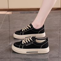 Chaussures en toile confortables et charmantes pour femme, de haute qualité, légères, pour la course à pied en plein air, confortables, chaussures décontractées pour le campus, pour les jeunes