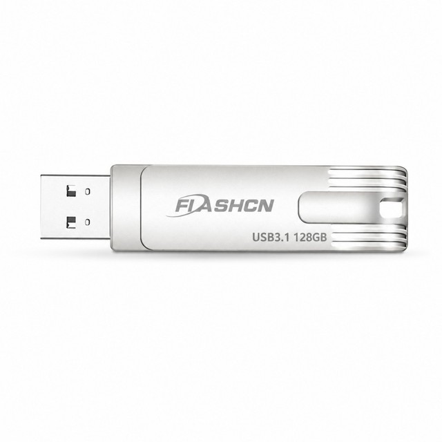 Ultra High Speed USB 3.2 2in1 Type-C Aluminum Promotion Gift Custom LOGO Printing Pendrive USB Memory USB Flash Drive