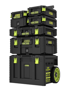 Milwauke TPU 工具箱，重型 300 公斤，防水 IPX6，可堆叠滚轮手推车，快速释放和防盗锁 - Product Image 6