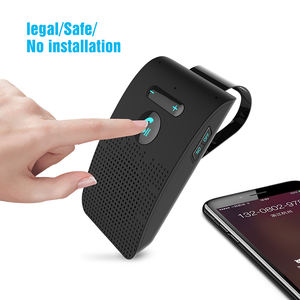 SP09 <span class=keywords><strong>Kit</strong></span> de Coche Pequeño con Visera Solar, Transmisor FM Inalámbrico con Altavoz Multipunto, Amplificador para Música y Llamadas Telefónicas - Product Image 6