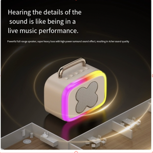 Altoparlante RGB Colorato, Compatto, di Alta Qualità, ad Alto Volume, <span class=keywords><strong>Portatile</strong></span>, per Esterni, Casa, Regalo d'Atmosfera - Product Image 3