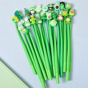 Bolígrafos de Gel de Goma con Forma de Fruta 3D, Lindos y Kawaii, Personalizados, de 0.5 mm, Tinta Negra Neutra - Product Image 3