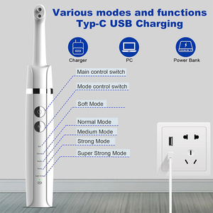 5 têtes de rechange Portable électrique blanchiment des dents polisseuse à dents pour usage domestique avec pâte à polir - Product Image 6