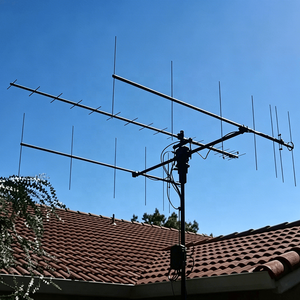 เสาอากาศวิทยุกลางแจ้ง 144/430MHz VHF/UHF แบบยากิ กำลังขยายสูง สำหรับการสื่อสาร - Product Image 1