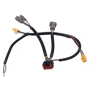 Customized Car Navigation Signal Transmission Control Cable Waterproof Wiring Harness for Car ECU Controller