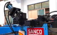 Machine de cintrage de tuyaux à mandrin 3D CNC entièrement électrique 325 mm, combinaison 3-en-1 de découpe, poinçonnage et cintrage pour meubles métalliques, cadres de chaises, OEM