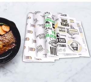 Biodegradable Food <b>Wax</b> <b>Paper</b> Hamburger Sandwich Wraps Custom Greaseproof Wrapping <b>Paper</b> of Brown Kraft <b>Paper</b> - Product Image 6