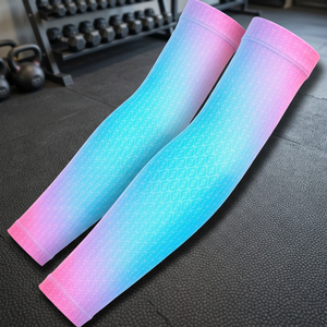 Mangas de compresión deportivas transpirables con protección solar para brazos, unisex, para baloncesto, correr, ciclismo, golf y actividades al aire libre. - Product Image 4