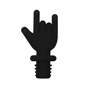 Tappi per Bottiglie di Vino YDS Design Rock per Feste, in Silicone Alimentare - Product Image 4