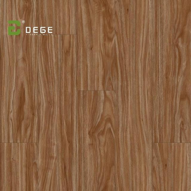 ISO Approved Deep Color PVC LVT Click System Waterproof Vinyl Flooring with Graphic Design for Hotel Supermarket Office Building