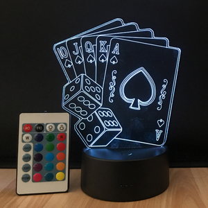 LED Kids Quà Tặng Visual Nightlight 16 Màu Đèn Ngủ Ảo Ảnh Với Điều Khiển Từ Xa Đèn Ngủ 3D - Product Image 6