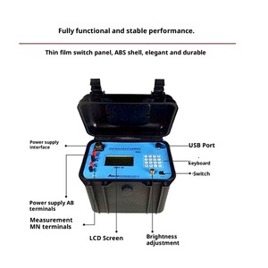 Detector Multifuncional de Resistividad ADMT-6B para Geofísica, Agua Subterránea y Aguas Profundas, Resolución 0.1, Potencia 10W, Material ABS - Product Image 4