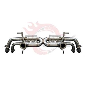 ระบบท่อไอเสียแบบ Catback Vortex Valvetronic สำหรับ Audi R8 4S V10 5.2L ผลิตจากสแตนเลส SS304 ชุดอุปกรณ์แต่งรถแข่งแบบสปอร์ต - Product Image 5