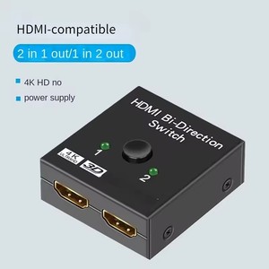 Divisor compatible con HDMI, interruptor 4K KVM bidireccional 1x2/2x1, interruptor compatible con HDMI 2 en 1, adaptador de interruptor para PS4/3 TV Box - Product Image 4