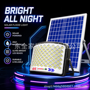 Lámpara Solar de Jardín LED para Montaje en Pared, Exterior, Impermeable, 12V, Panel Solar Mono Si con Control Remoto IP67 - Product Image 2