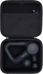 Étuis rigides EVA pour <span class=keywords><strong>pistolet</strong></span> <span class=keywords><strong>de</strong></span> <span class=keywords><strong>massage</strong></span>, sac <span class=keywords><strong>de</strong></span> transport <span class=keywords><strong>de</strong></span> protection pour masseur à percussion, chargeur et têtes <span class=keywords><strong>de</strong></span> fixation - Product Image 2