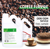 Arôme de café soluble dans l'eau et l'huile, liquide alimentaire hautement concentré, OEM ODM acceptés pour les boissons aromatisées, les desserts glacés, les bonbons