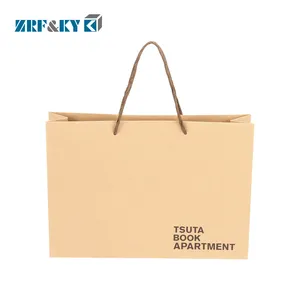 Custom Luxury Fashion Low Cost High Quality Brand White Printed Recycled Wholesale Laminated Paper Shopping Bag With Handle