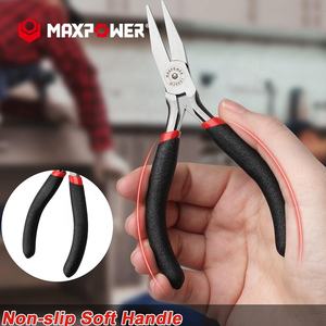 Maxpower-Herramientas de acero al carbono para manualidades, punta redonda, alicates pequeños de joyería de 4,5" - Product Image 6