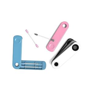 Bâtonnets de coton en silicone réutilisables à double extrémité, jouets éducatifs pour le nettoyage du maquillage, bâtonnets écologiques - Product Image 2