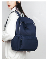 Sac de voyage en nylon unisexe personnalisé avec logo pour ordinateur portable, idéal pour les loisirs, l'école et les étudiants