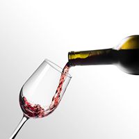 Verres à vin rouge en cristal sans plomb JINGYUE avec logo personnalisé, 10,15 oz, transparents, à long pied, pour mariage, restaurant, hôtel
