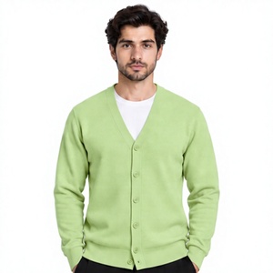 Pull-over en maille brossée pour homme, en nylon/acrylique, anti-rétrécissement, avec motif et logo personnalisés, col rond, chaud et tendance pour l'hiver, vente en gros - Product Image 1