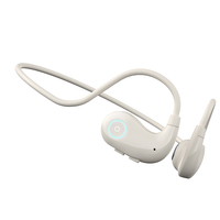 Écouteurs Sportifs Sans Fil à Conduction Osseuse Ouverte BT V5.3 Étanche IPX4 avec LED et Réduction de Bruit ENC