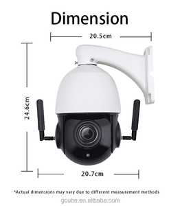 Cámara Ip inalámbrica 360 grados 4,7-94mm motorizada 20x Zoom cámara de red 4G Audio bidireccional visión nocturna detección humana aplicación ICsee - Product Image 6