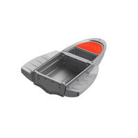 Bateau de pêche pliable en PE pour 4 à 6 personnes, durable, pour les loisirs en plein air