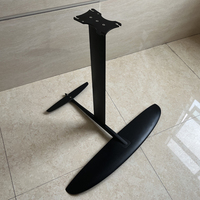 Hydrofoil non motorisé, ventes chaudes, GY890, nouvelle conception de planche de surf hydrofoil, aile de 1232 cm², hydrofoil électrique