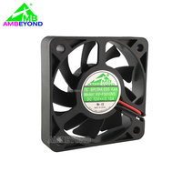 Ventilateur axial miniature AMBEYOND 5010 à roulement à manchon 5V 12V 24V pour module de charge intégré et équipement d'éclairage LED