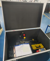 Machine portable de rectification de brides WF-610, alimentée électriquement ou pneumatiquement, pour réparation de brides sur site avec usinage de rainures RTJ