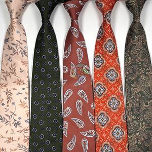 Nouveau design grande cravate décontractée en gros Saco Y Corbata cravate graphique Cravate imprimée texturée en microfibre de haute qualité Neo Cravatte - Product Image 5