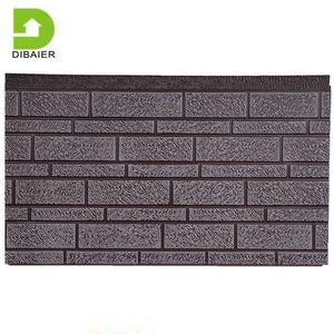 Panel sándwich de PU metálico decorativo-Uso en paredes exteriores, espuma de <span class=keywords><strong>poliuretano</strong></span> resistente al fuego, <span class=keywords><strong>precio</strong></span> por <span class=keywords><strong>metro</strong></span> <span class=keywords><strong>cuadrado</strong></span> - Product Image 4