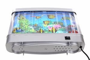 Vis Moving Foto Lamp Aquarium Lamp Motion Vis Nachtlampje Desktop Aquaria Toren Woonkamer Oceaan Aquarium Fish Tank - Product Image 6