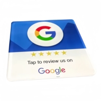 13.56MHz Étanche NFC 213 Google Review Label Sticker RFID NFC 215 Tag URL Papier Matériel Scan Sans Contact Directement Programmé