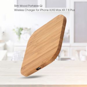 2026 New Trending Bamboo <b>Wireless</b> Charger 15W Fast Charging Universal Charger Universal for Iphone/For Samsung/huawei/xiaomi - Product Image 5