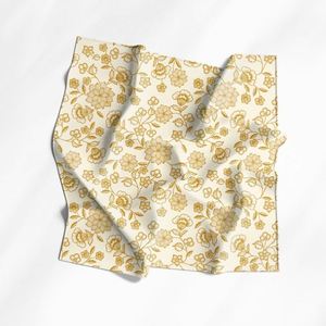 Écharpes en soie imprimées sur mesure, sans minimum de commande, bandanas en soie personnalisés, écharpes en soie surdimensionnées de créateur - Product Image 6