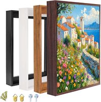 Yukmin flotteur cadre toile disponible cadre flottant pour toile finie artiste panneau peinture à l'huile mur Art