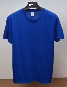 T-shirt Unisexe Décontracté en Coton Peigné 100% Uni, Col Rond, Tricoté, Nouveau Modèle, Vente en Gros Direct Usine, Pour Toutes Saisons - Product Image 6