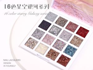 Professionalsolid Cream Pudding Gel Non-flow <strong>Nail</strong> Art 16 Colors in 1 <strong>Glitter</strong> Solid Cream Gel <strong>Polish</strong> - Product Image 3