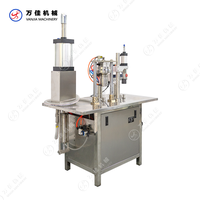 Machine de remplissage et de scellage semi-automatique pour bombes aérosols, vaporisateurs de gaz et désodorisants, 3 en 1