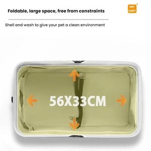 क्लासिक्स शैली की शैली छोटी बिल्लियों और कुत्तों के लिए फोल्डेबल कुत्ते पालतू ट्रॉली लक्जरी - Product Image 5