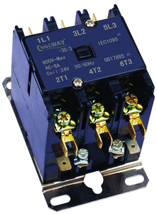 Contacteur CA haute tension 2/3/4 pôles Coolway Factory en gros, 220V 50/60Hz, 2 phases, montage sur circuit imprimé pour climatiseur - Product Image 3