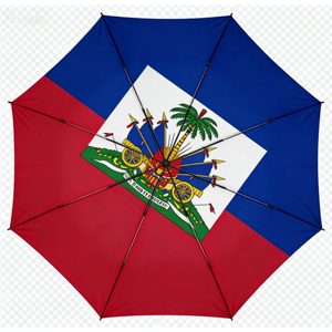 Parapluie <span class=keywords><strong>de</strong></span> <span class=keywords><strong>golf</strong></span> <span class=keywords><strong>de</strong></span> grande taille avec drapeau imprimé, design du drapeau national pour le tournoi <span class=keywords><strong>de</strong></span> football 2026, parapluie coupe-vent personnalisé. - Product Image 1