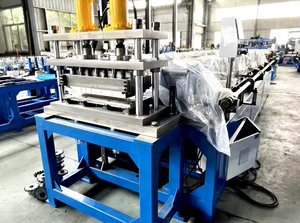 High-Precision <strong>CNC</strong> Economic Steel Tile Forming Machine for <strong>Roof</strong> Use with Various Perforation Patterns - Product Image 3